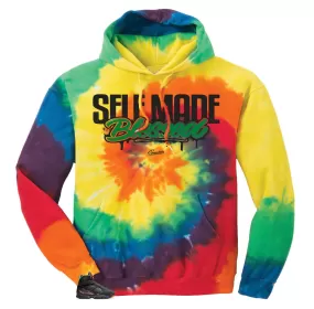 Retro 8 Air Raid Hoody - Self Made - Tye Dye