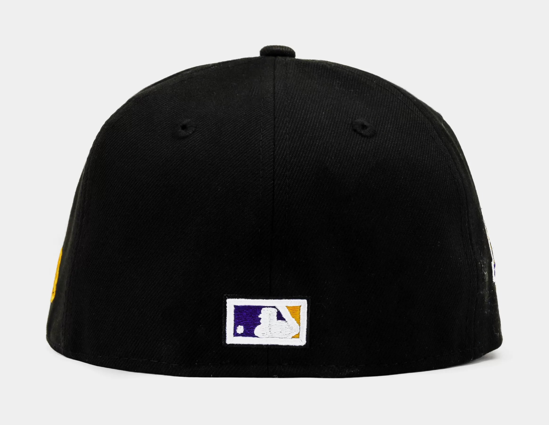 Shoe Palace Exclusive Los Angeles Dodgers Hollywood Nights 59Fifty Fitted Mens Hat (Black/Purple/Yellow)