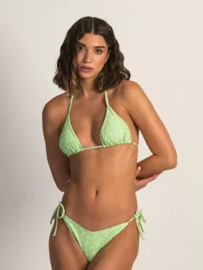 SKINNY DIP DISTY DAISY TILLY TRI TOP - PISTACHIO