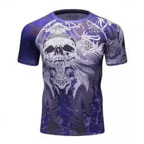 Skull Compression 'Shaman' Elite Short Sleeve Rashguard