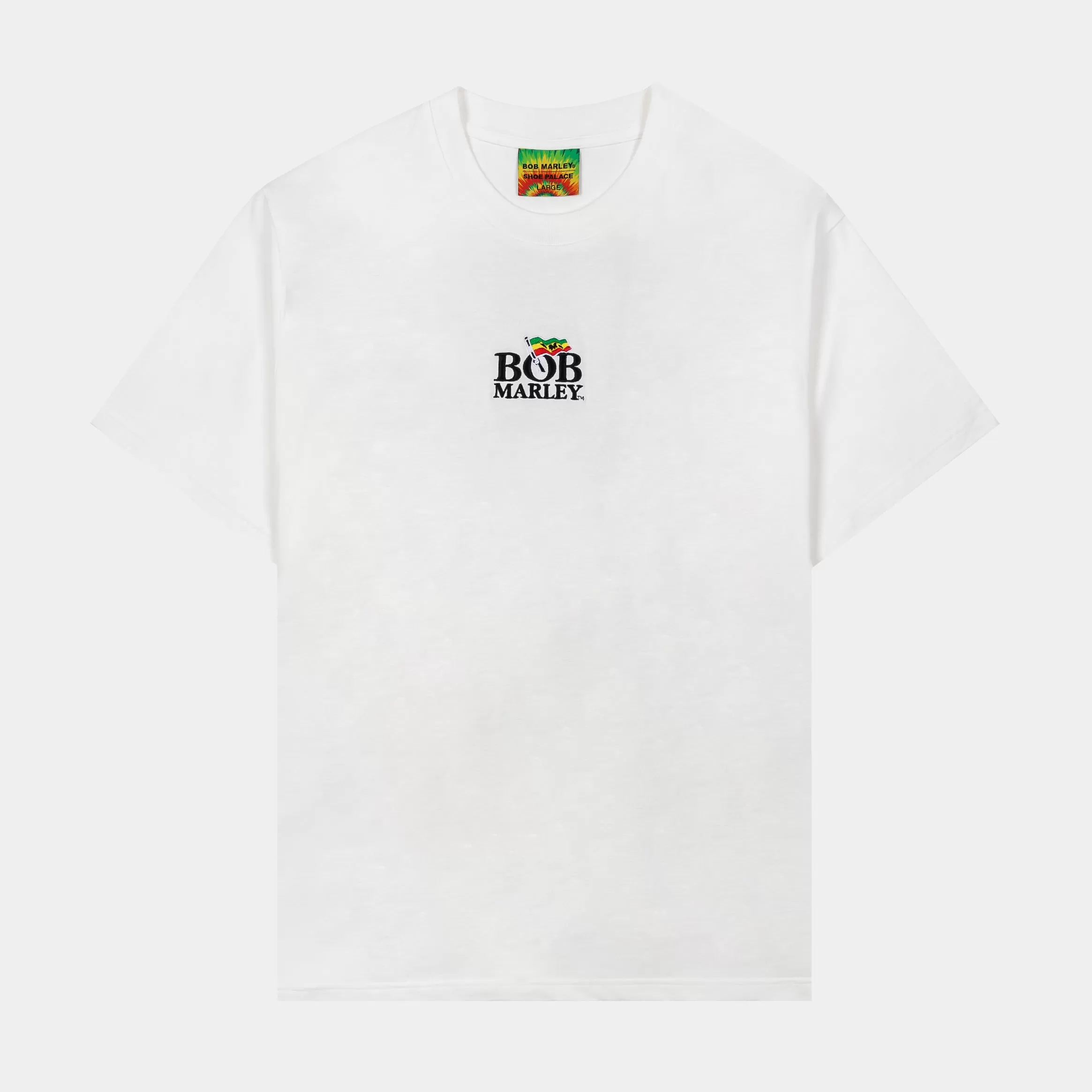 SP x Bob Marley Smoke Mens Short Sleeve Shirt (White/Brown)