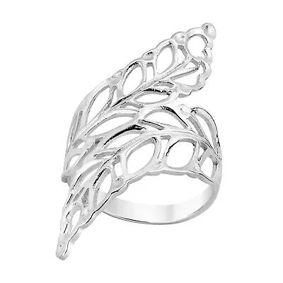 Sterling Silver Leave Wrapped Ring