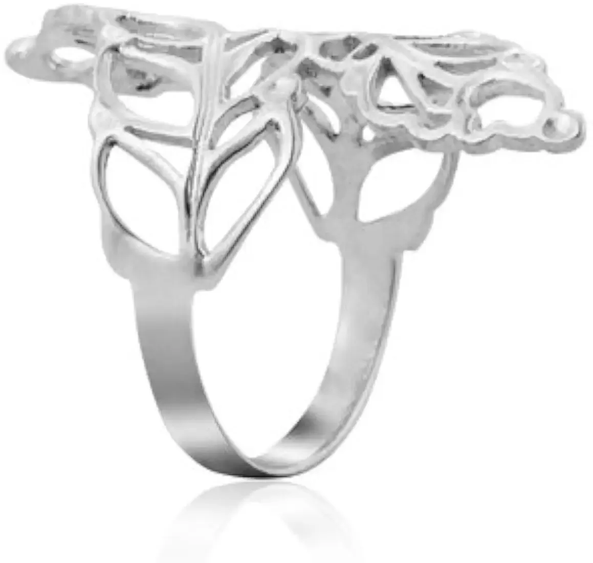 Sterling Silver Leave Wrapped Ring