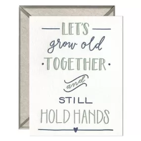 Still Hold Hands Card