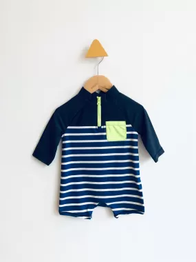 Striped Rashguard // 0-6M