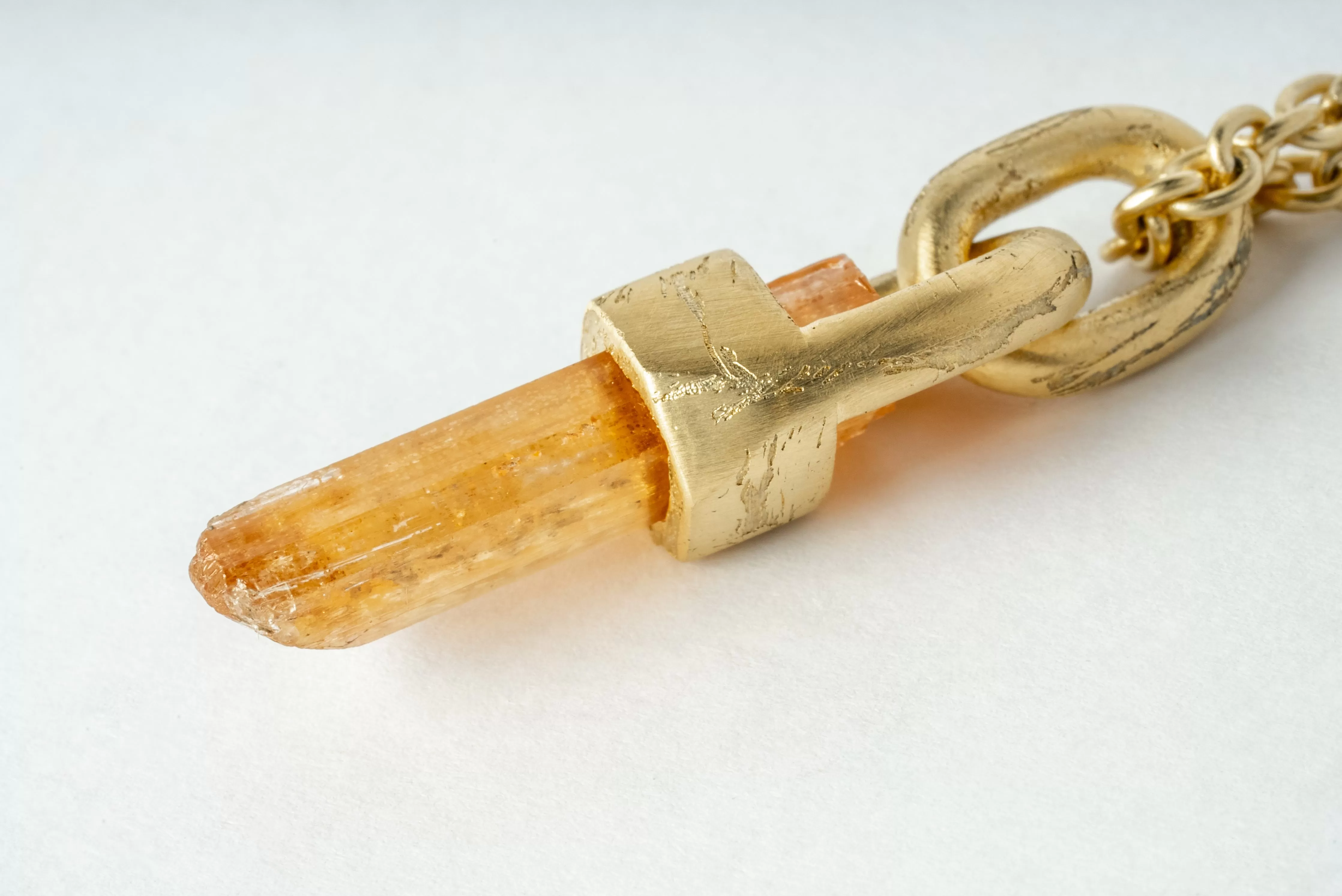 Talisman Necklace (Brace-Held, Imperial Topaz, AG AGA ITOP)