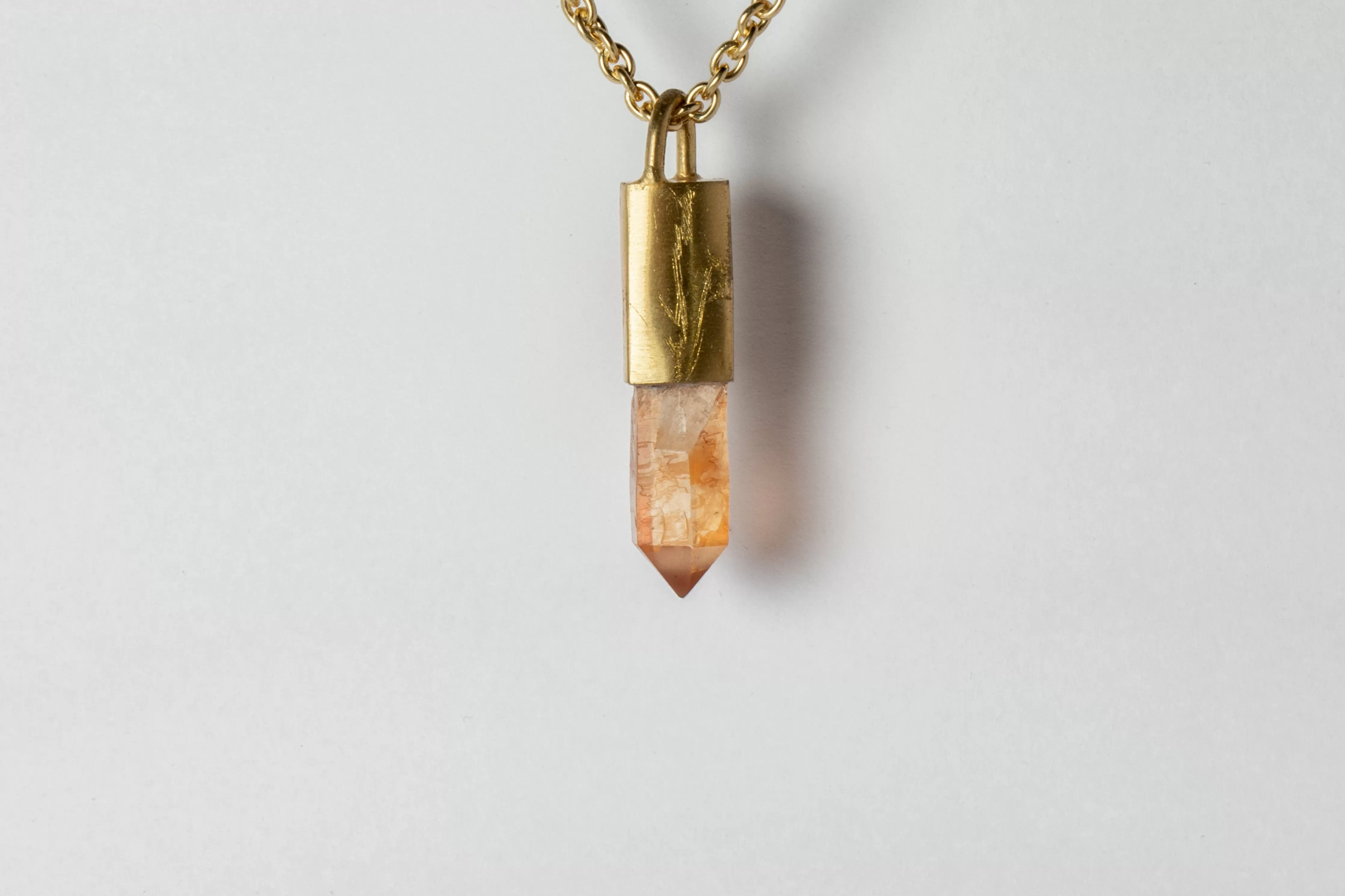 Talisman Necklace (Iron Stained Quartz, AG AGA ISQ)