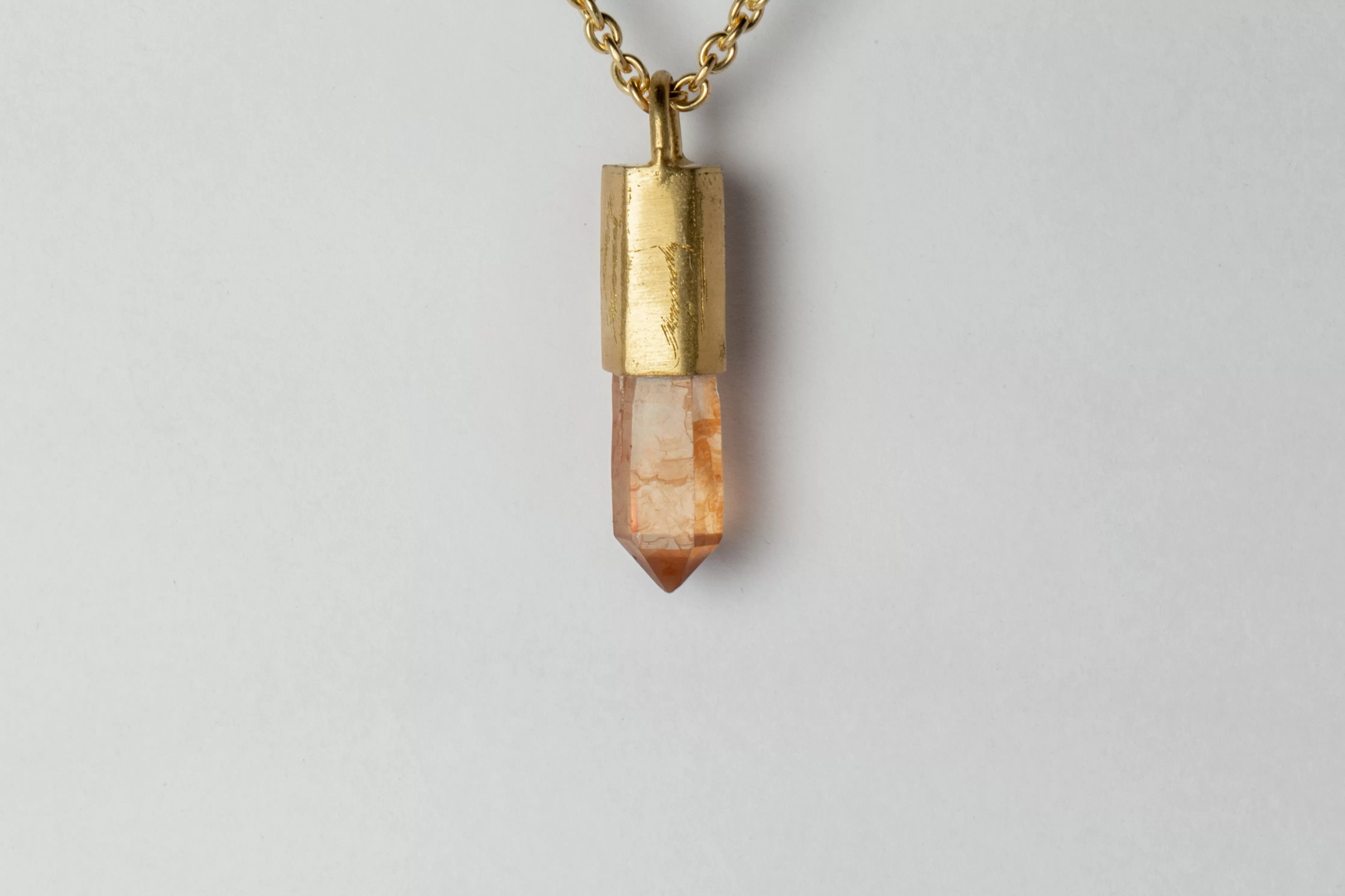 Talisman Necklace (Iron Stained Quartz, AG AGA ISQ)