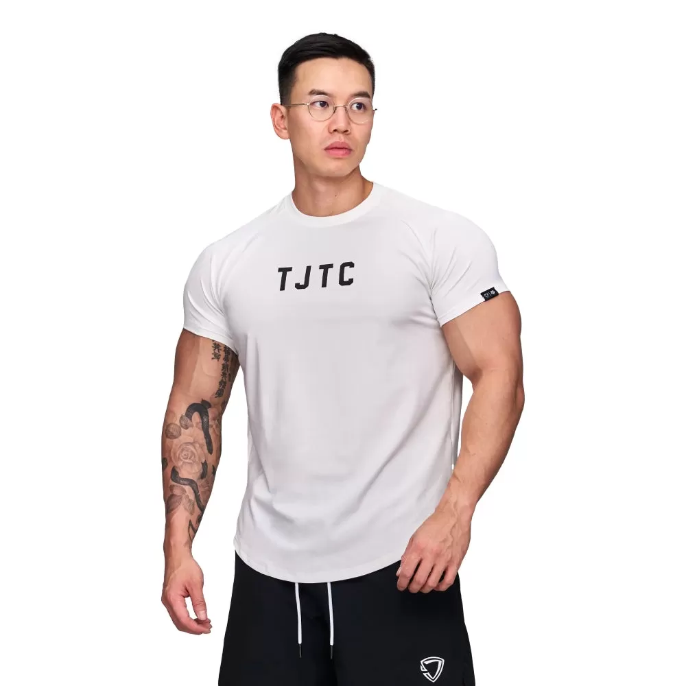 TEAMJOINED TJTC ADAPT PERFORMANCE MUSCLE TEE-WHITE