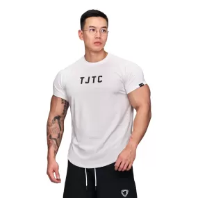 TEAMJOINED TJTC ADAPT PERFORMANCE MUSCLE TEE-WHITE