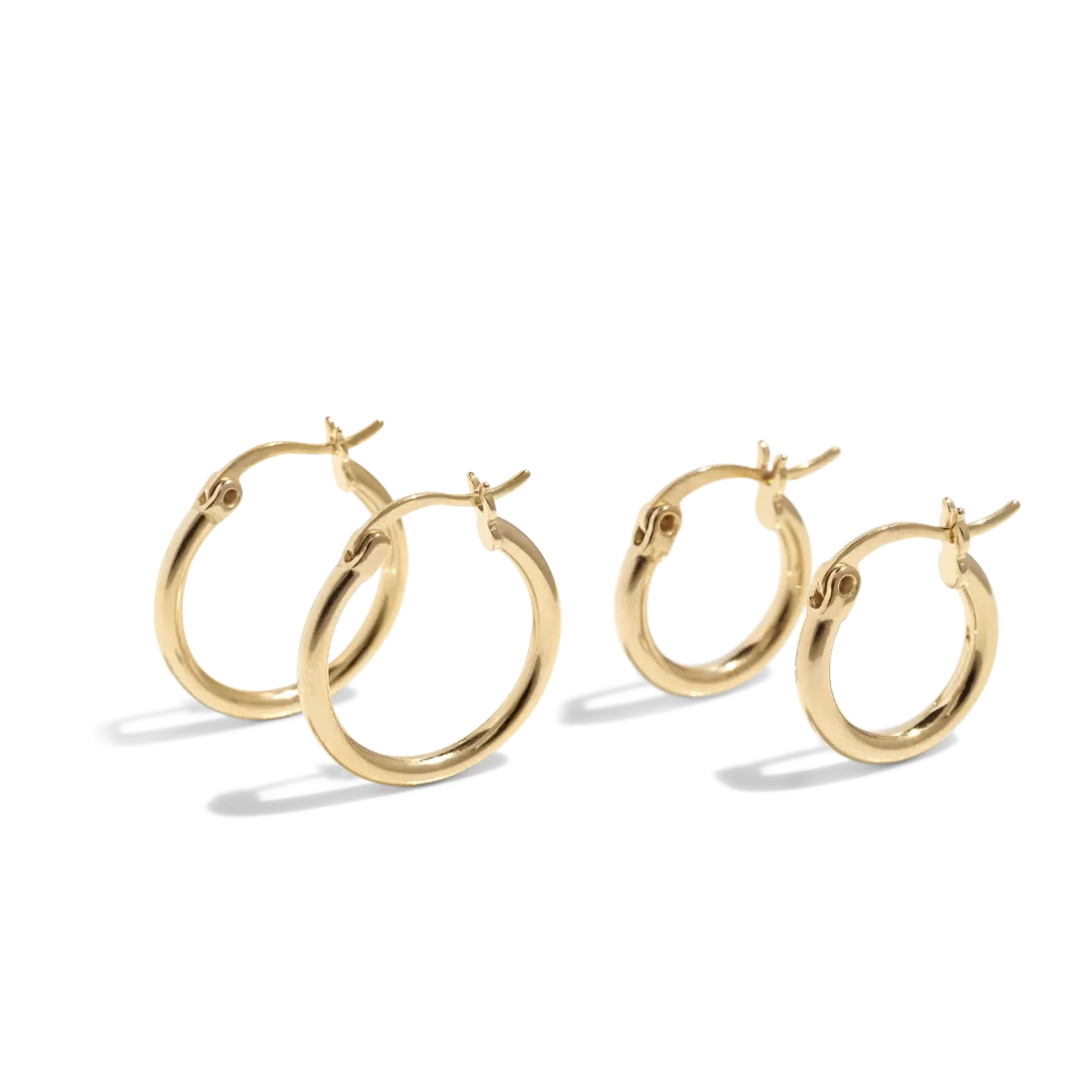 THE ESSENTIAL BASE SET - 18k gold plated