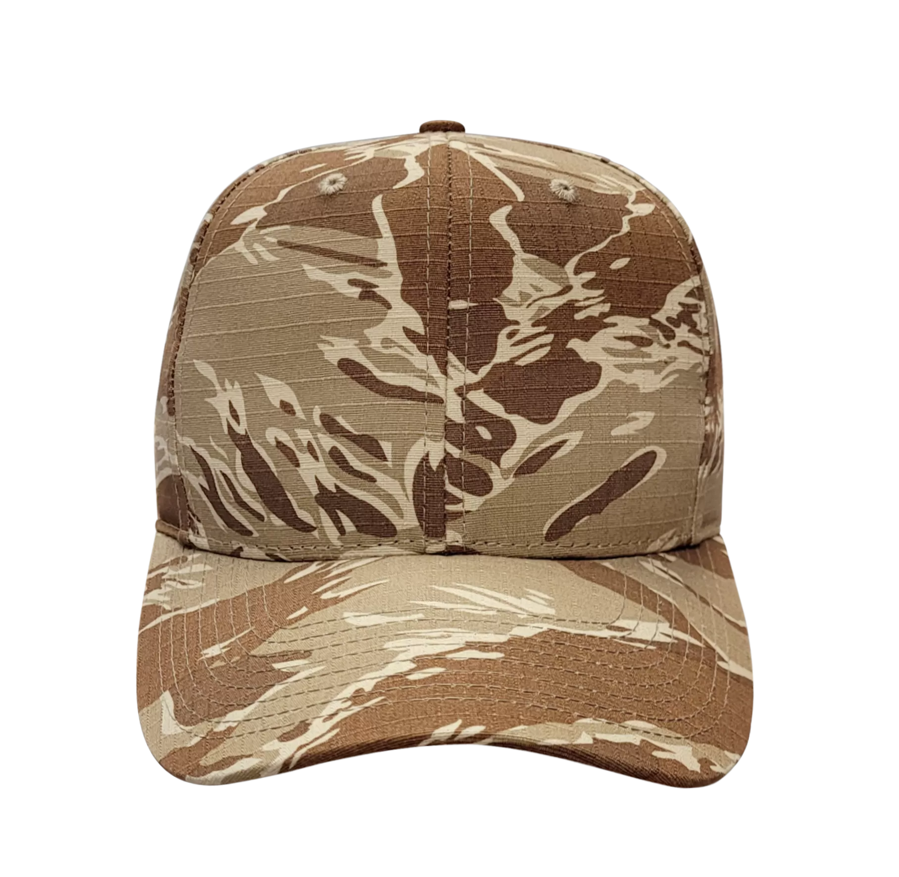 Tiger Tan Camo 6 Panel Cap - KL100TT