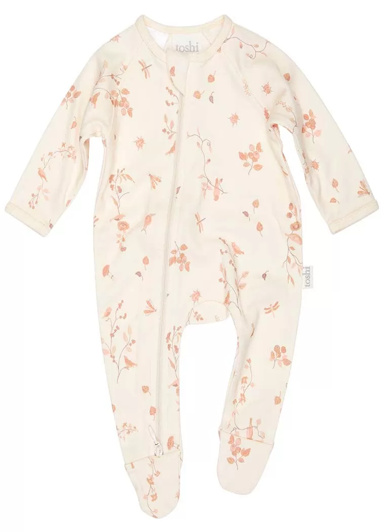 Toshi Onesie L/S Classic Songbirds