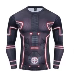 Tron Legacy Compression 'Clu | Finish the Game' Premium Long Sleeve Rashguard