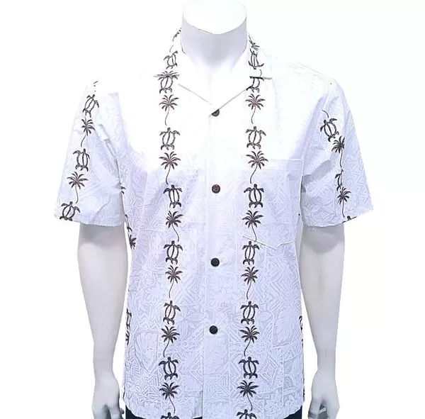 Turtle Panel Aloha Shirt