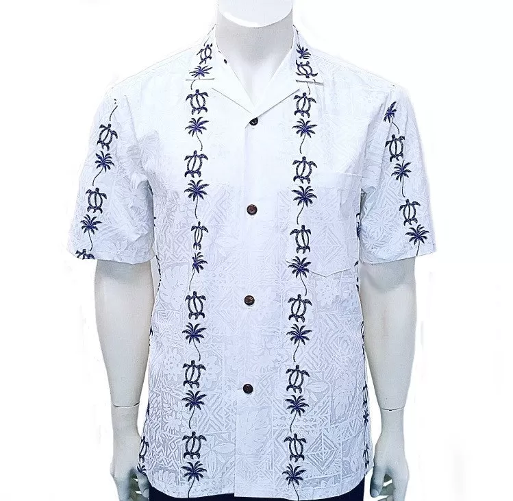 Turtle Panel Aloha Shirt