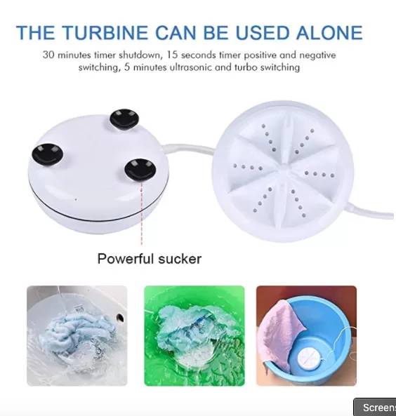 Ultrasonic Turbine Washer™