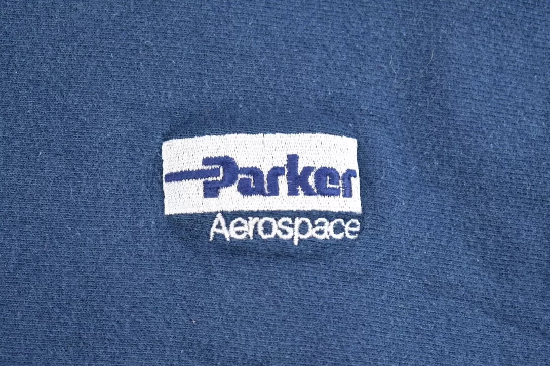 Vintage 1990s Parker Aerospace Champion Crewneck Sweatshirt / Vintage Champion / Vintage Pullover / Streetwear / Athleisure Sportswear