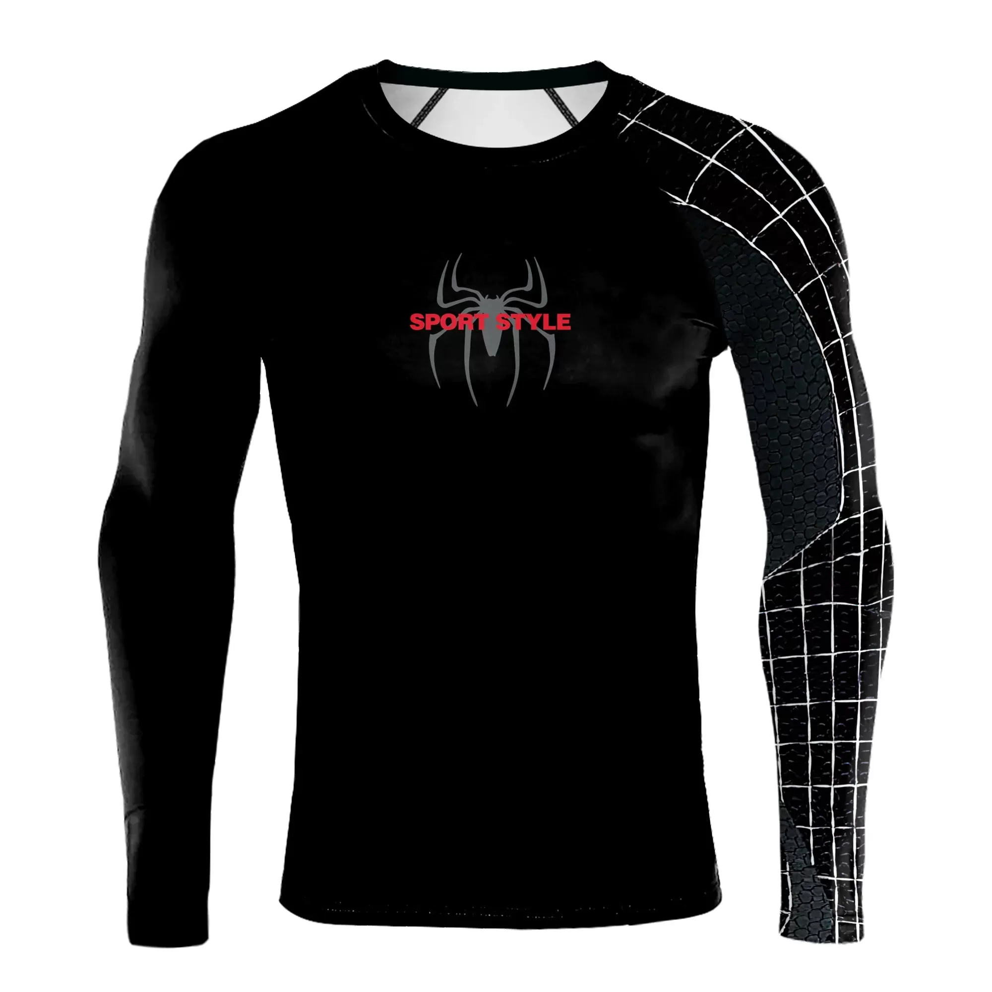 Warrior 'Spyder' Long Sleeve Compression Rashguard